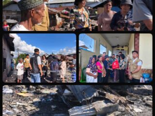 Pemprov Sulut Gercep, salurkan bantuan bagi korban kebakaran di Singkil