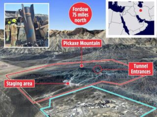 AS dan Israel bidik situs nuklir baru yang disembunyikan Iran di Gunung Pickaxe
