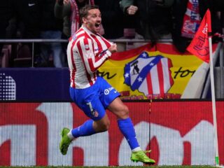 Striker Atletico Madrid Antoine Griezmann.(Atletico Madrid).