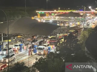 Puncak arus balik diprediksi akhir Maret, pergerakan kendaraan dan penumpang naik tajam