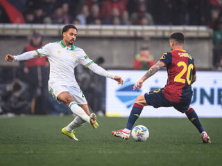 Roma terlempar dari empat besar usai kalah 1-2 dari Genoa