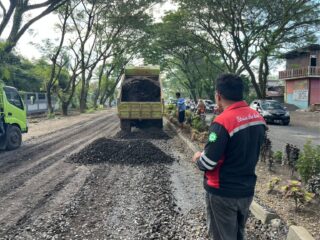 Jalan Ir. Soekarno diperbaiki: Pemprov Sulut respons keluhan masyarakat