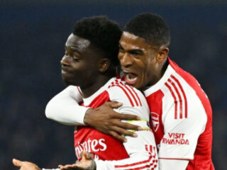 Arsenal menjauh dari Manchester City di Liga Inggris