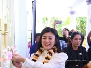 Bupati Sitaro Chyntia Inggrid Kalangit : Gereja harus jadi motor persatuan