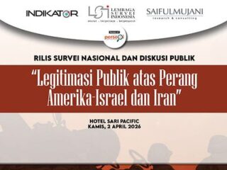 Mayoritas publik menolak perang, survei tiga lembaga ungkap sikap warga