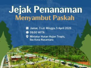 IKN membuka ruang bagi masyarakat mencoba pengalaman baru, berlibur sambil menanam