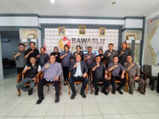 Herwyn Malonda kunjungi Bawaslu Kota Manado, dorong produktivitas kerja