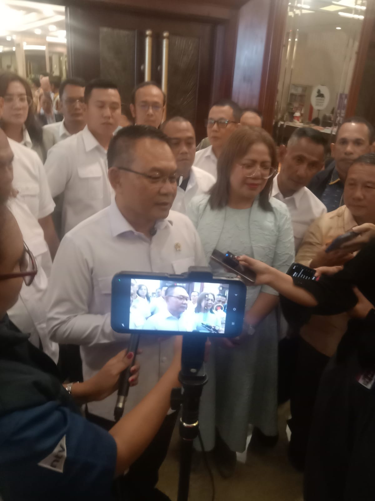KSP Dudung Abdurachman didampingi Ketua Umum PIKI