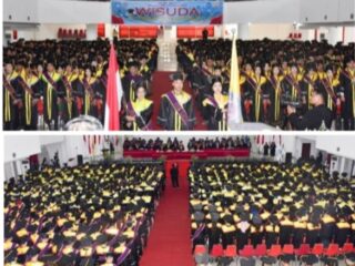 Rektor Prof. Sompie pimpin sidang Senat Terbuka wisuda di Unsrat