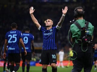 Inter pesta lima gol ke gawang Roma, posisi puncak klasemen Liga Italia makin aman