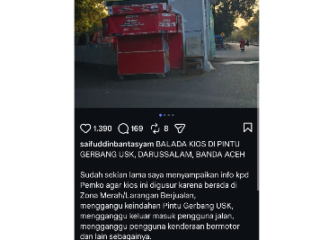 Dosen tersenyum, anak yatim menangis: Kisah penggusuran kios kecil di Simpang Galon