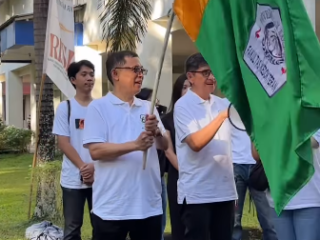 Pembukaan Dies Natalis ke-67 FK Unsrat dan jalan sehat, berlangsung meriah