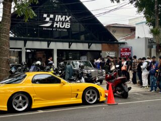 Hyuma Kato Liberty Walk ke Bandung, IMX Hub diserbu pecinta otomotif di jalan naripan