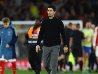 Mikel Arteta akui memasuki masa sulit, tapi percaya Arsenal akan bangkit