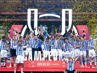 Real Sociedad raih Piala Raja keempat kalinya usai taklukkan Atletico Madrid