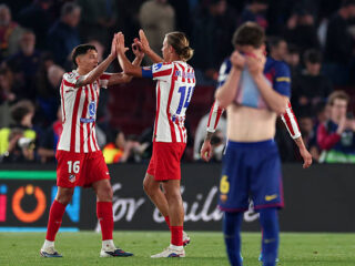 Atletico bungkam Barcelona 2-0, modal besar jelang leg kedua
