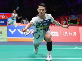 Jonatan Christie masih perkasa, lima wakil Indonesia ke perempat final Badminton Asia
