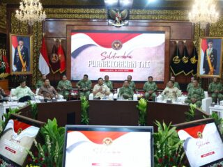 Menhan bersama Panglima TNI Silaturahmi dengan Purnawirawan TNI, perkuat sinergi hadapi dinamika global
