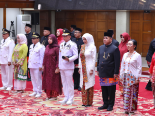 Pramono Anung lantik sebanyak 11 pejabat baru Pemprov Jakarta