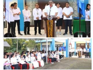 Rektor Joseph Philip Kambey buka UTBK SNBT tahun 2026 Unima