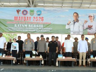 DPRD Batam Hadiri Peringatan Hari Buruh 2026, Soroti Sinergi Pekerja dan Pemerintah