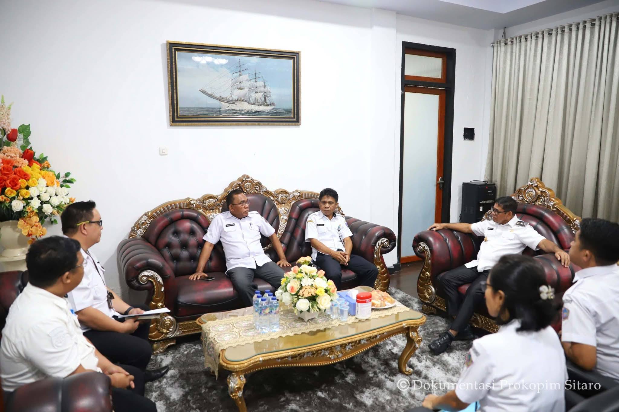 Rakor perhubungan Sitaro