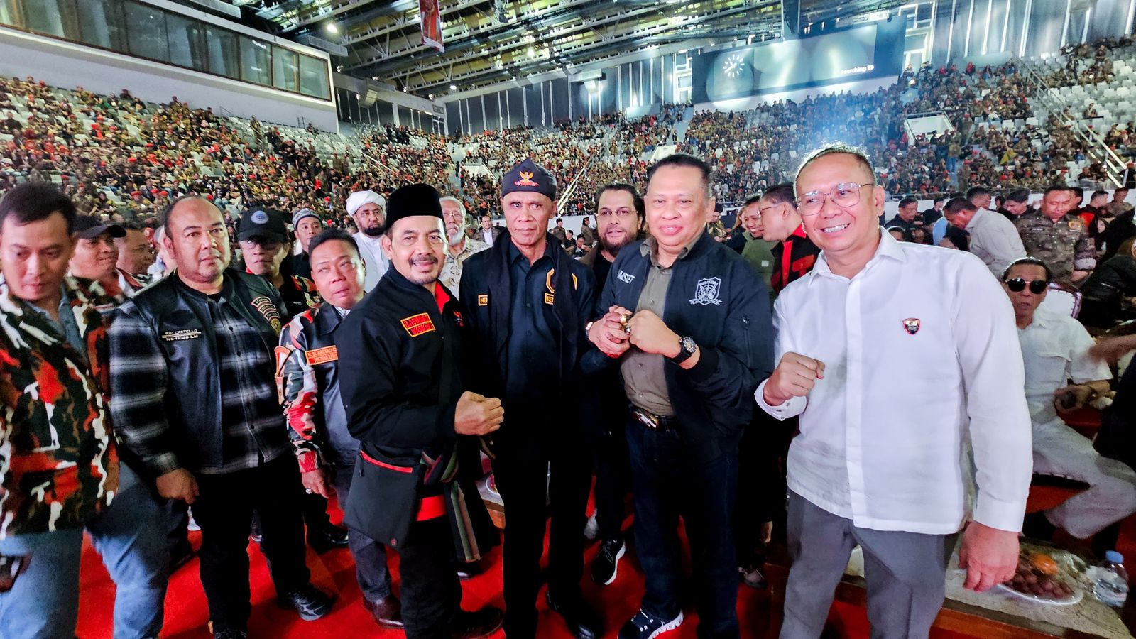 Bamsoet di acara HUT Ormas GRIB Jaya