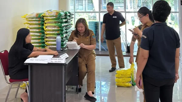 Pemkab Minut jual beras SPHP di mall pelayanan publik