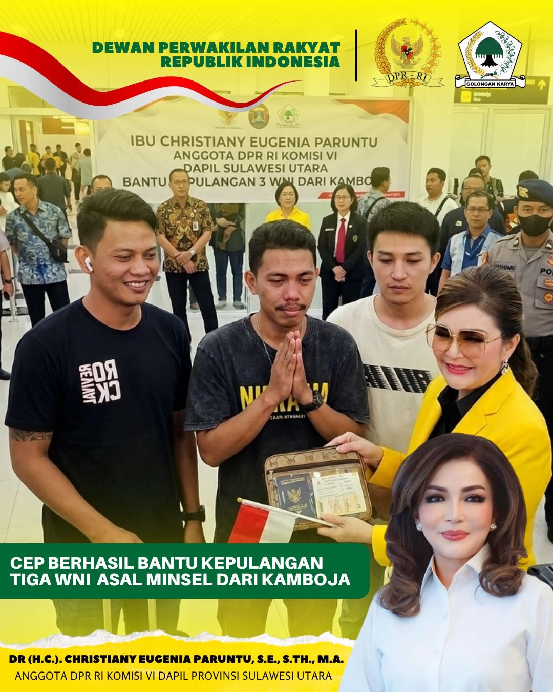 CEP ingatkan generasi muda jangan tergiur modus kerja di Kamboja