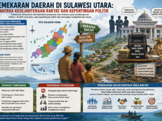 Stop atau lanjut? Pemekaran daerah di Sulawesi Utara pasca reformasi 1998: Antara janji kesejahteraan dan kepentingan politik