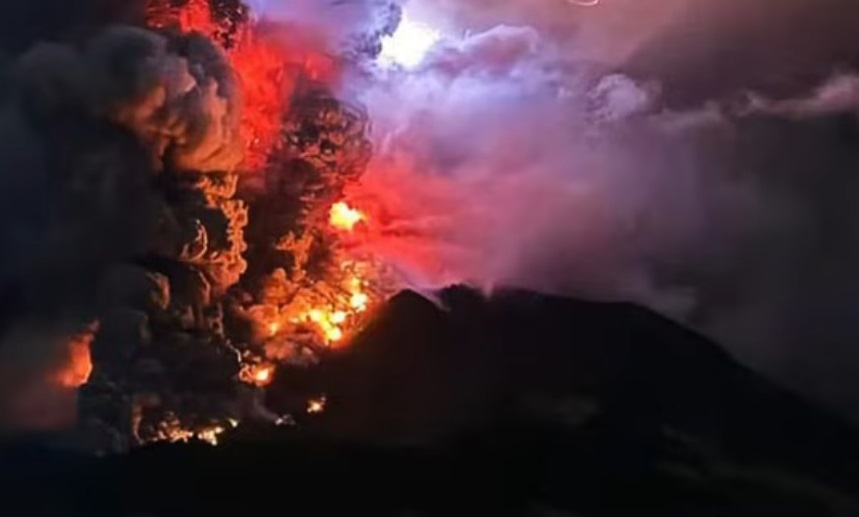 Bencana letusan gunung ruang