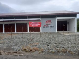 Klaim tanah memanas, gedung koperasi Bukit Mesara dipagari