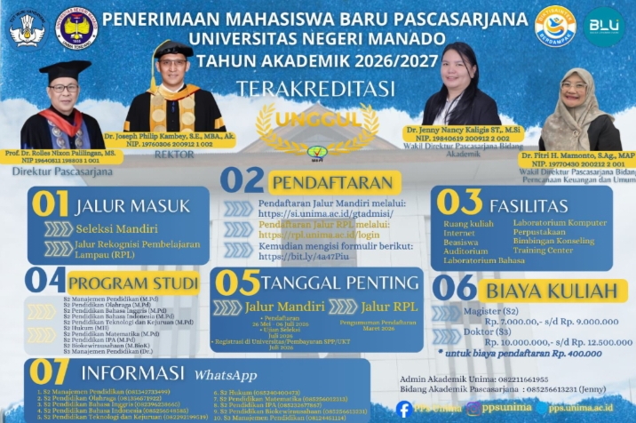 Jalur Mandiri Baku Beking Pande Unima