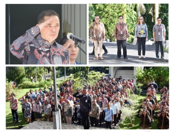 Rektor Unsrat pimpin upacara Harkitnas