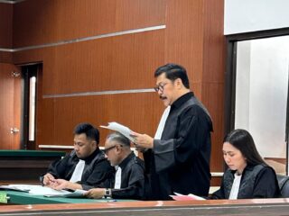 Jan Maringka, kuasa hukum Prabowo ajukan nota perlawanan di PN Tipikor Manado
