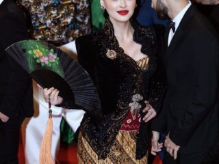 Jolene Marie Rotinsulu tampil memikat di ‘red carpet’ Festival Film Cannes 2026