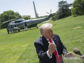 AS pertahankan blokade terhadap pelabuhan-pelabuhan Iran, Trump: Sampai mereka teken kesepakatan damai