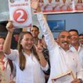 Calon hukum tua (cahut) desa Raringis Langowan