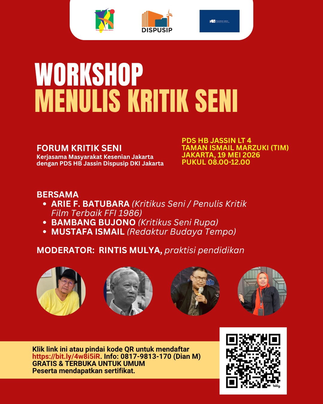 Forum diskusi kritik seni MKJ