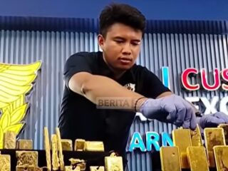 Bea Cukai Bandara Soetta amankan 17,55 kg emas ilegal senilai Rp45,7 miliar