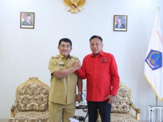Kejutan! Yulius Selvanus dan Olly Dondokambey cairkan sekat politik pasca-Pilkada 2024