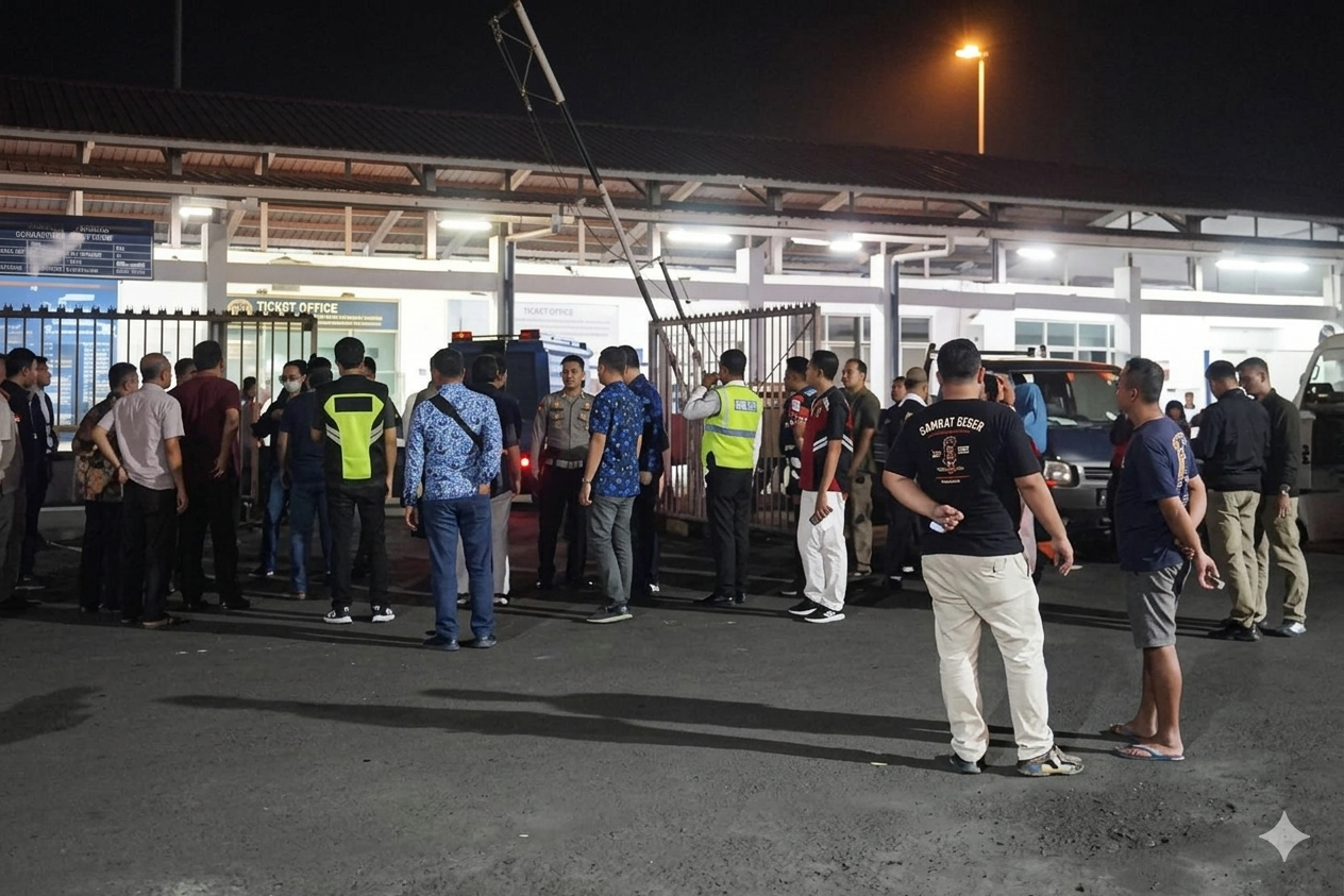 paket bukan bom di bandara Sam Ratulangi Manado