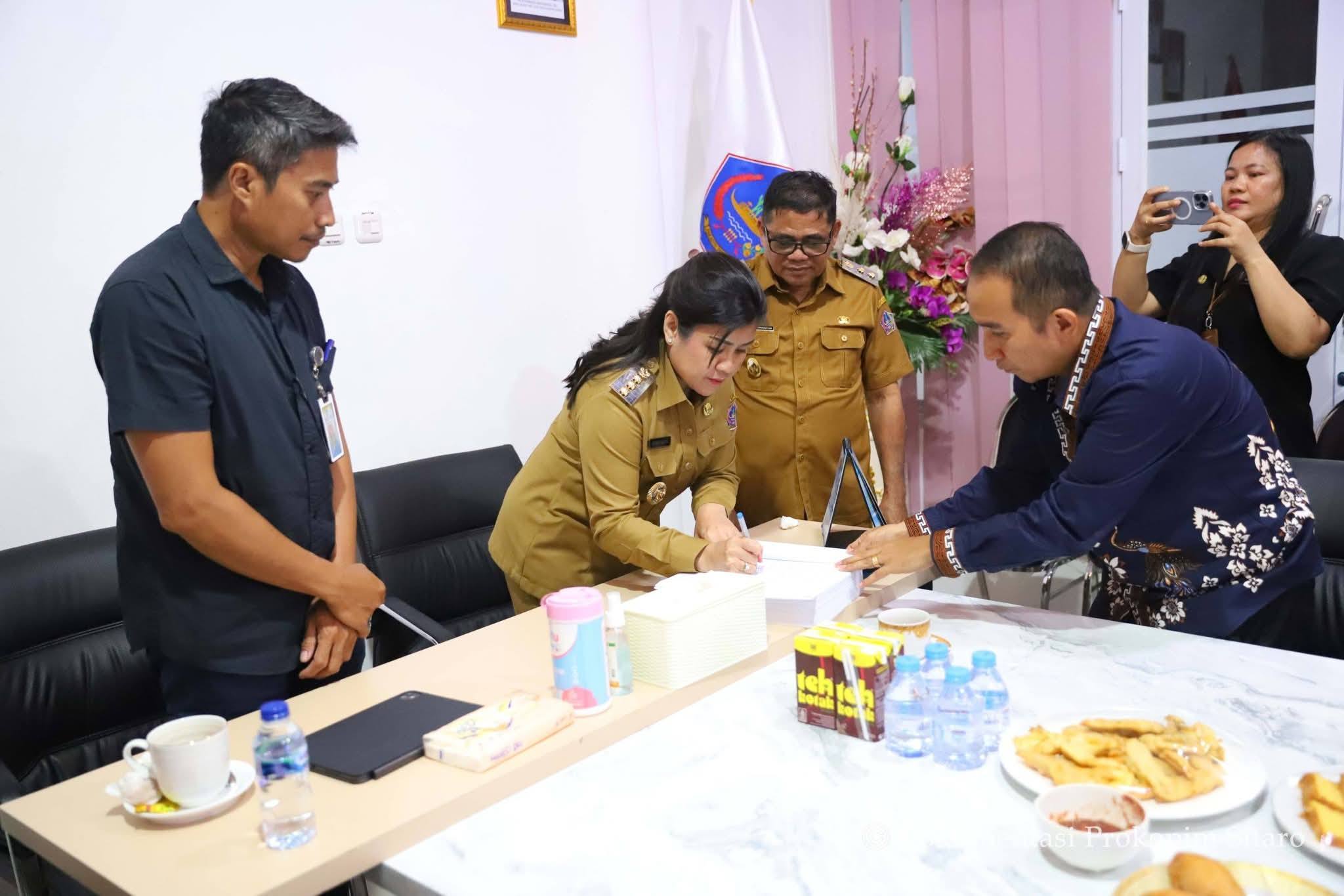 exit meeting BPK untuk Laporan Keuangan Pemerintah Daerah (LKPD) di Pemkab Sitaro
