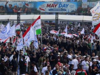 Ini deretan aspirasi buruh saat 'May Day' 2026 di Gedung DPR