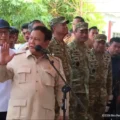 Presiden Prabow dan menteri di Miangas