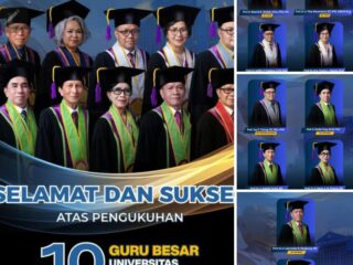 Unsrat Manado ketambahan 10 profesor baru, ini daftar lengkapnya