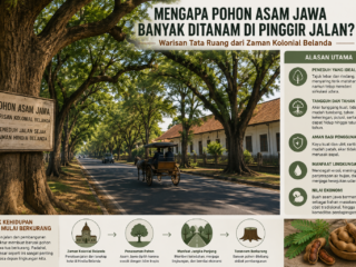 Terkuak rahasia! Mengapa pohon asam jawa banyak ditanam Belanda di pinggir jalan