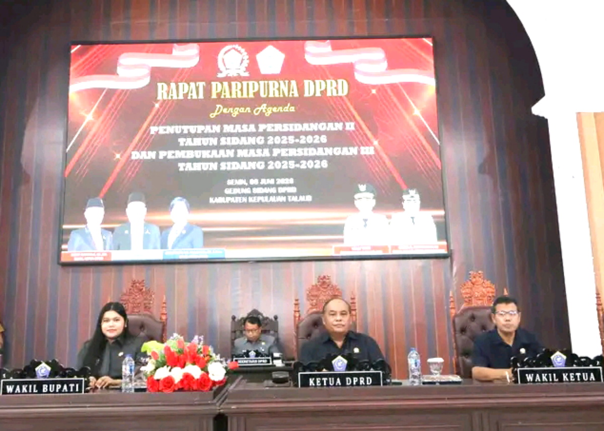 Sidang DPRD Talaud