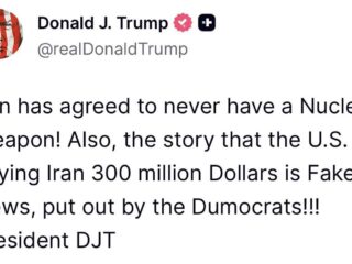 Heboh! Donald Trump klaim Iran sepakat tinggalkan senjata nuklir, bantah kabar bayaran Rp4,8 T