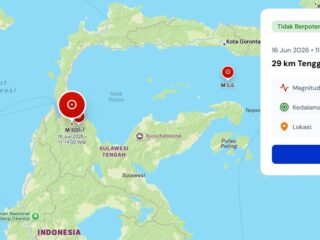 Panik! Gempa M 6,7 guncang Palu, warga berhamburan keluar rumah dan hotel